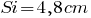 Si=4,8 cm