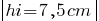 delim{|}{hi=7,5cm}{|}