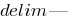 delim{|}{1/3=Si/So{|}